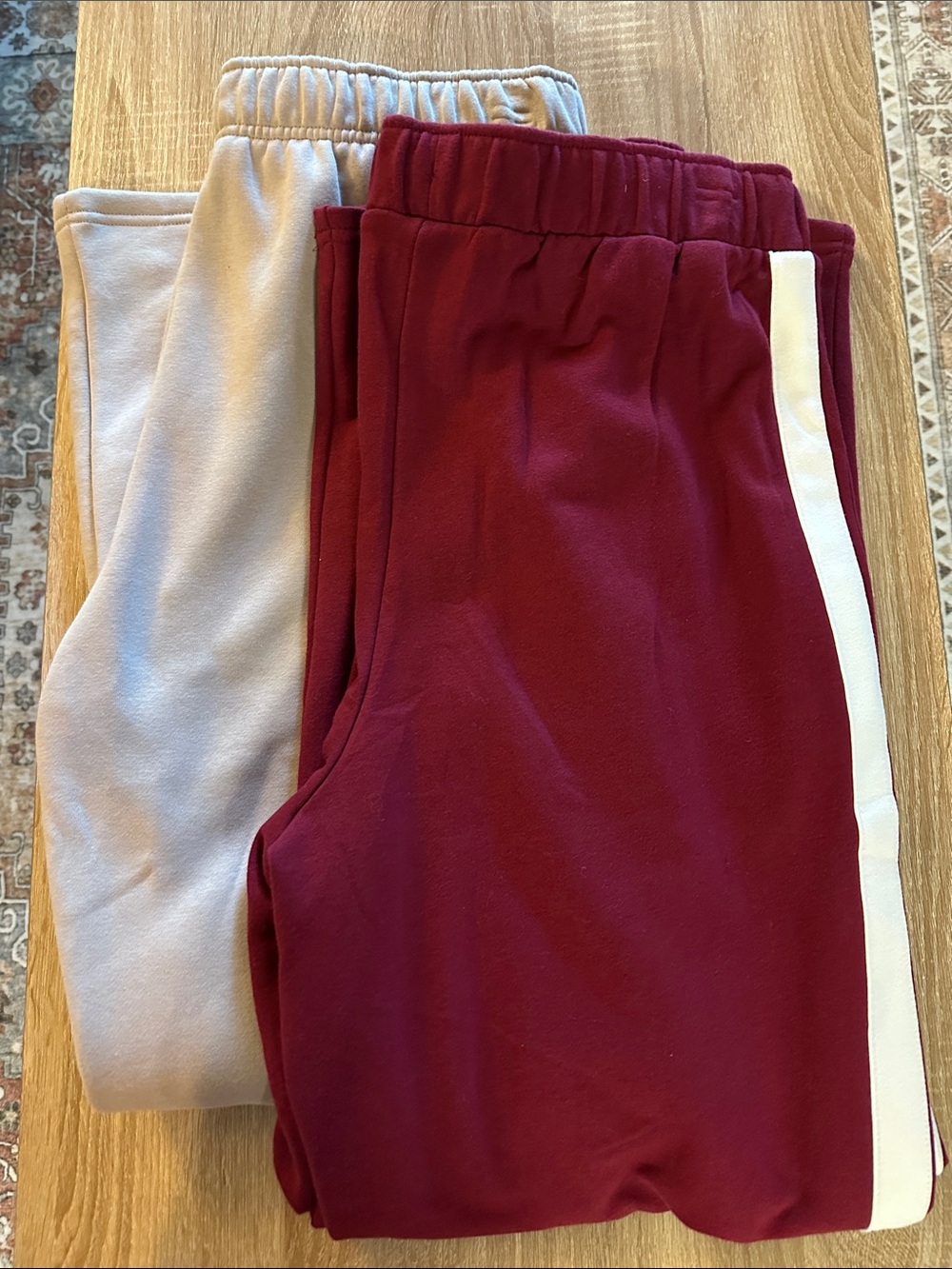 Bundle of wide leg sweatpants